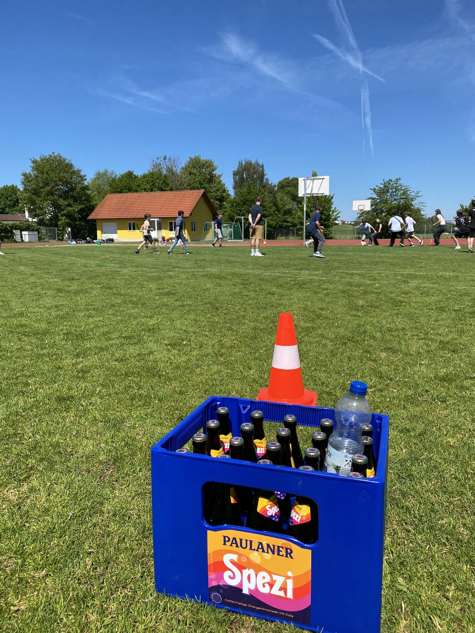spontanes Fussballturnier 